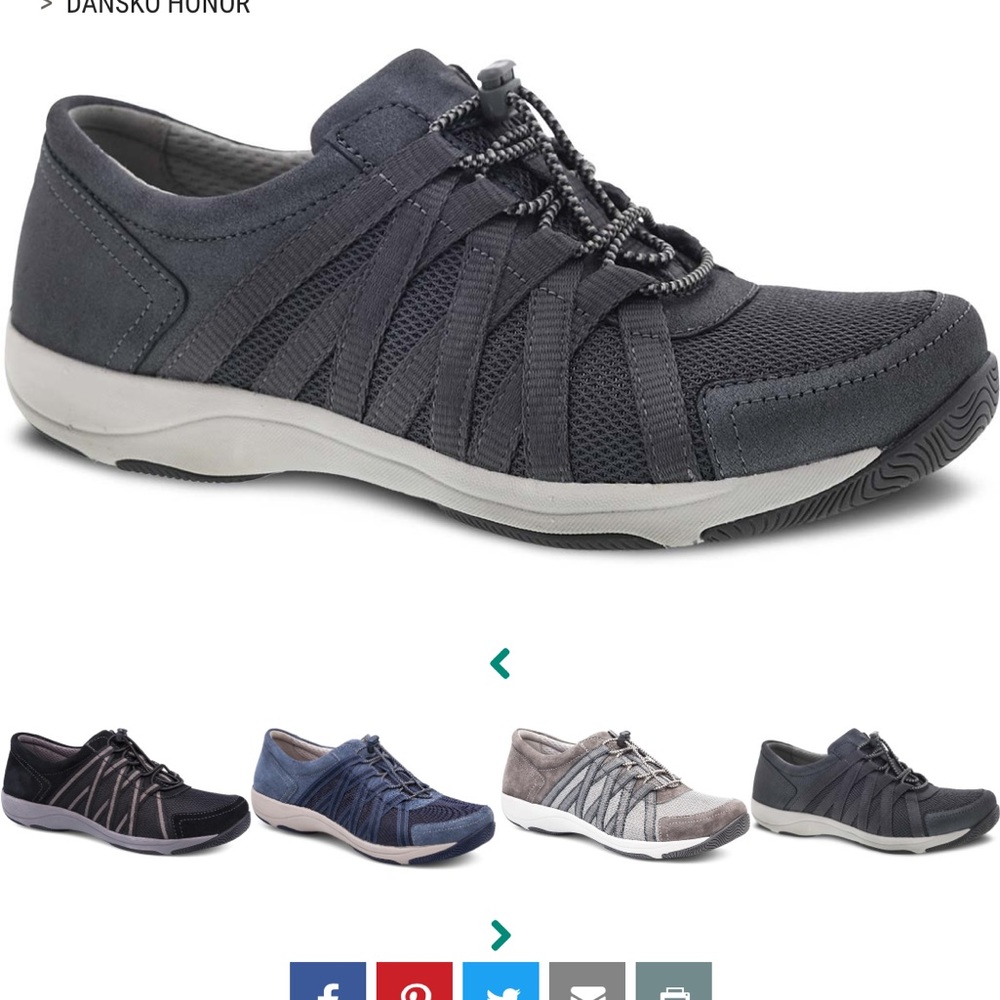 Dansko Honor Suede sneaker